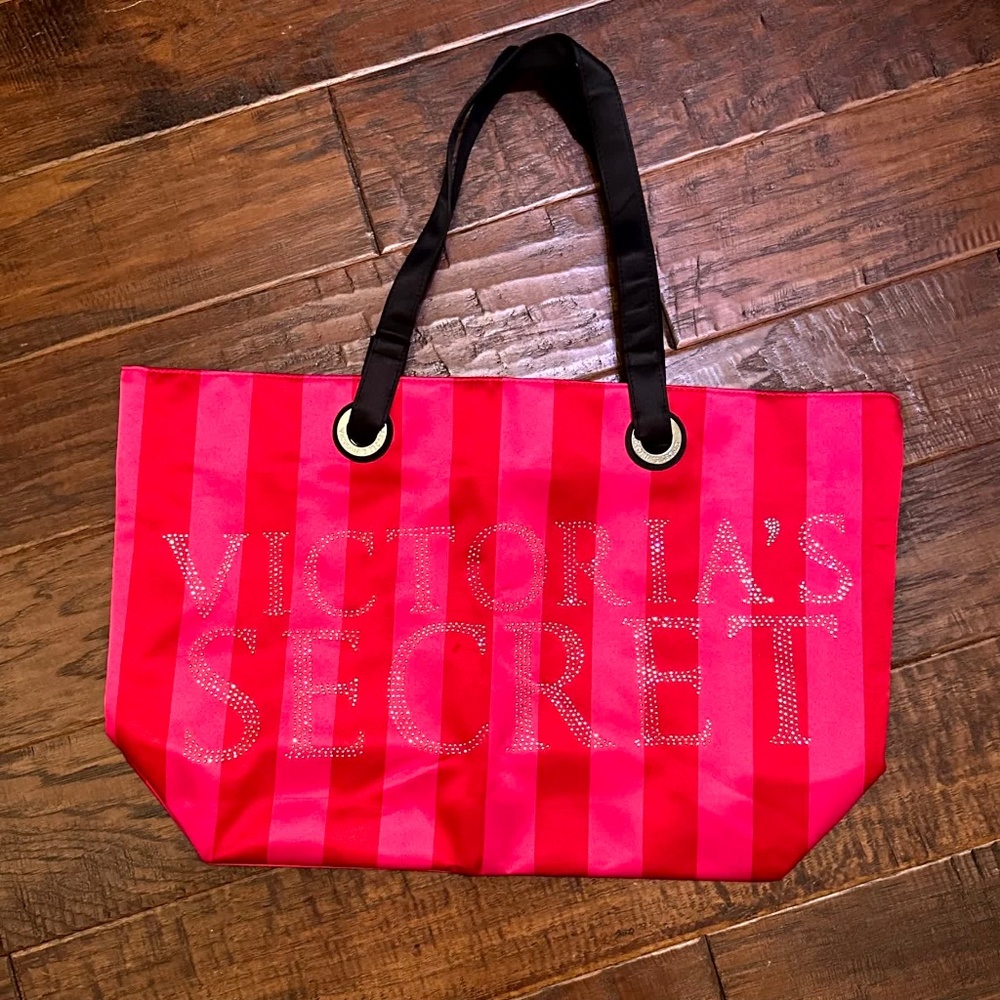 Victoria's Secret Weekender Bag Tote with Rhinestones